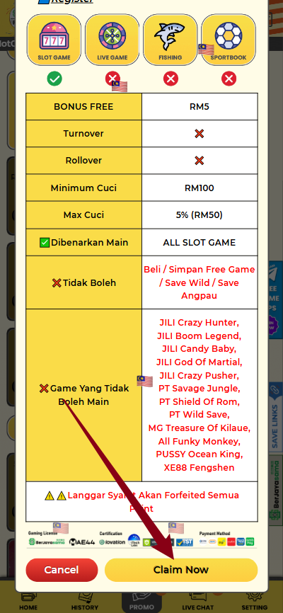 Step 3 - Register at MAE44 Casino - Free Credit Slot - Part 2 Step 3 - Register at MAE44 Casino - Free Credit Slot - Part 2