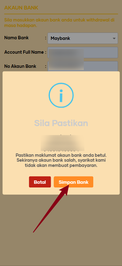 Step 2 - Register at POP99 Casino - Part 2 Step 2 - Register at POP99 Casino - Part 2