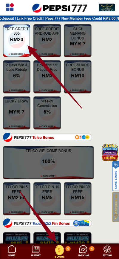 Step 3 - Register at Pepsi777 Casino - Free Credit 365 - Part 1 Step 3 - Register at Pepsi777 Casino - Free Credit 365 - Part 1