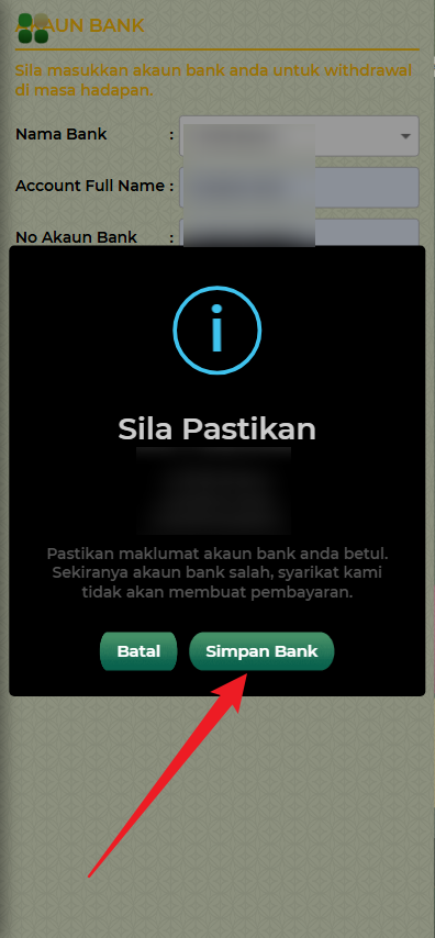 Step 2 - Register at Nasib888 Casino - Part 2 Step 2 - Register at Nasib888 Casino - Part 2