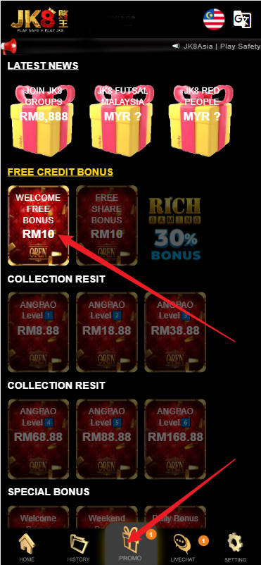 Step 3 - Register at Judiking88 Casino - Part 1 Step 3 - Register at Judiking88 Casino - Part 1