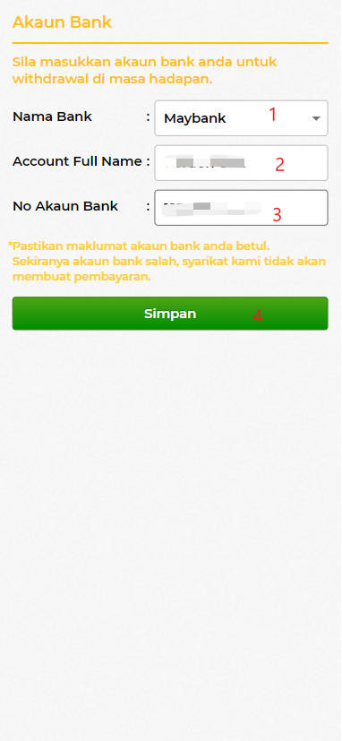 Step 2 - Register at OngCuci Casino - Part 1 Step 2 - Register at OngCuci Casino - Part 1