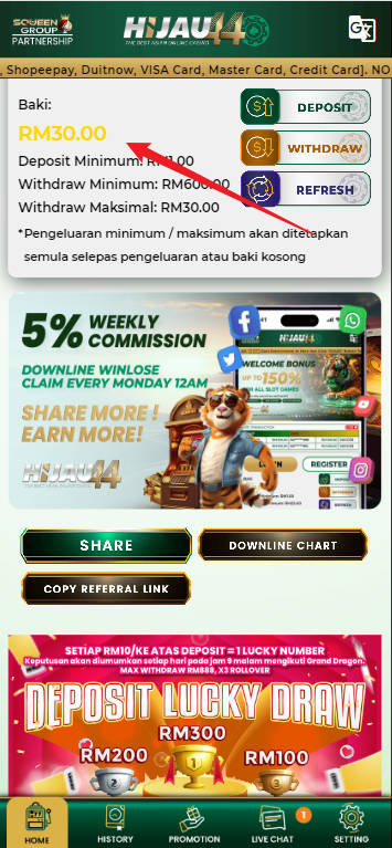 Step 4 - Register at Hijau44 Casino - Part 1 Step 4 - Register at Hijau44 Casino - Part 1