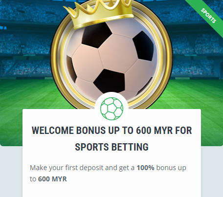 Freecreditrm - 22Bet Sportsbook Bonus 600 MYR - Banner