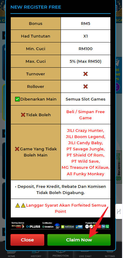 Step 3 - Register at Ekplus8 Casino - Part 2 Step 3 - Register at Ekplus8 Casino - Part 2