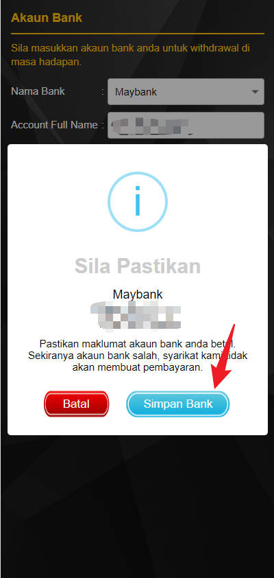 Step 2 - Register at RM100k Casino - Part 2 Step 2 - Register at RM100k Casino - Part 2