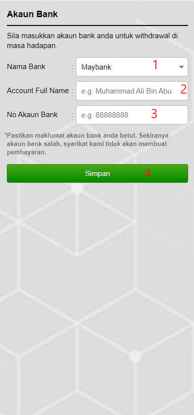 Step 2 - Register at SEGI44 Casino - Part 1 Step 2 - Register at SEGI44 Casino - Part 1