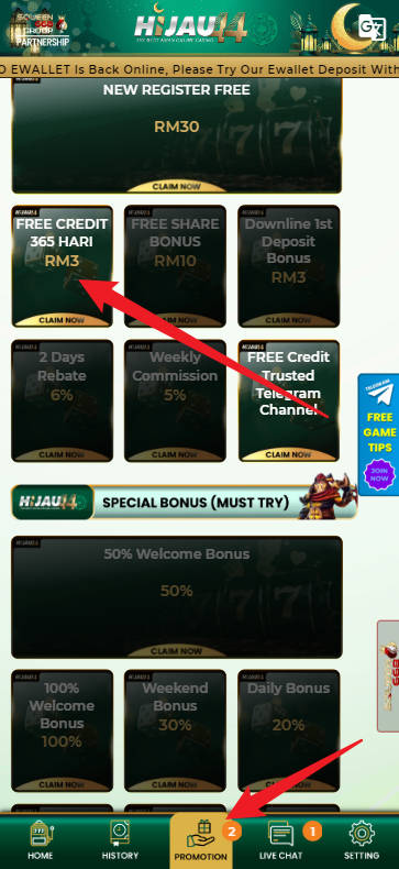 Step 3 - Register at Hijau44 Casino - Part 1 Step 3 - Register at Hijau44 Casino - Part 1