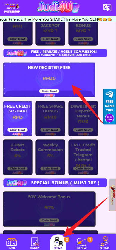 Step 3 - Register at Judi4U Casino - Part 1 Step 3 - Register at Judi4U Casino - Part 1