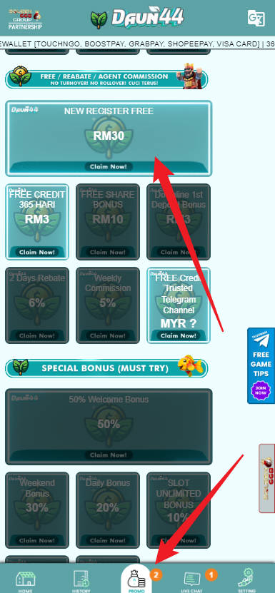Step 3 - Register at Daun44 Casino - Part 1 Step 3 - Register at Daun44 Casino - Part 1