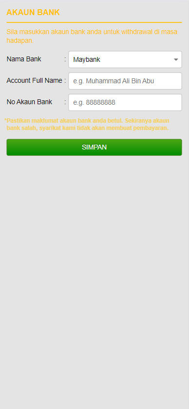 Step 2 - Register at HAPPYCUCI Casino - Part 1 Step 2 - Register at HAPPYCUCI Casino - Part 1
