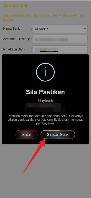 Step 2 - Register at HAPPYCUCI Casino - Part 2 Step 2 - Register at HAPPYCUCI Casino - Part 2
