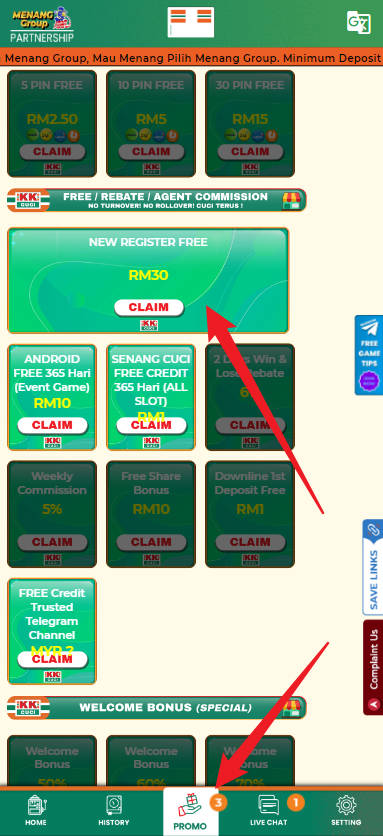 Step 3 - Register at KKCuci Casino - Part 1 Step 3 - Register at KKCuci Casino - Part 1
