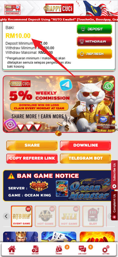 Step 4 - Register at HAPPYCUCI Casino - Part 1 Step 4 - Register at HAPPYCUCI Casino - Part 1