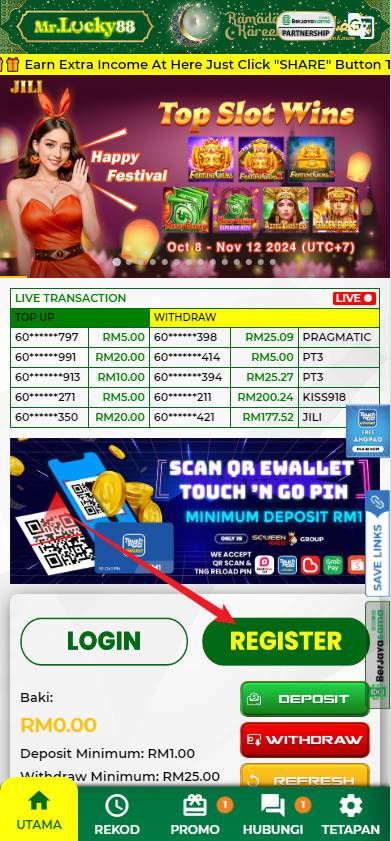 Step 1 - Register at MrLucky88 Casino - Part 1 Step 1 - Register at MrLucky88 Casino - Part 1