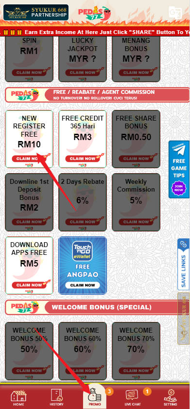 Step 3 - Register at Pedas77 Casino - Part 1 Step 3 - Register at Pedas77 Casino - Part 1