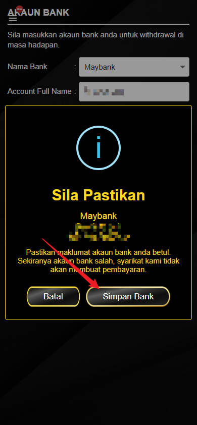 Step 2 - Register at GANGCUCI Casino - Part 2 Step 2 - Register at GANGCUCI Casino - Part 2