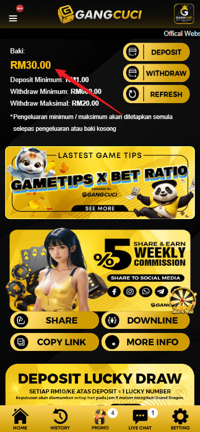 Step 4 - Register at GANGCUCI Casino - Part 1 Step 4 - Register at GANGCUCI Casino - Part 1