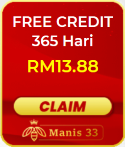 Freecreditrm - Manis33 Free Credit 365 - Banner Freecreditrm - Manis33 Free Credit 365 - Banner
