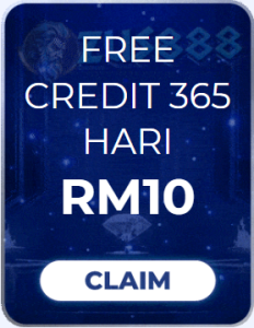 Freecreditrm - ZUS888 Free Credit 365 Hari RM10 - Banner Freecreditrm - ZUS888 Free Credit 365 Hari RM10 - Banner