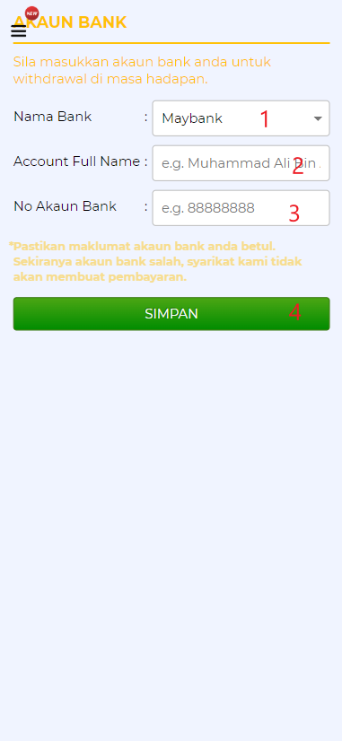 Step 2 - Register at ZUS888 - Part 1 Step 2 - Register at ZUS888 - Part 1