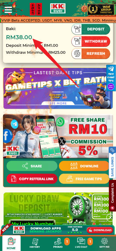 Step 4 - Register at KKCuci Casino - Part 1 Step 4 - Register at KKCuci Casino - Part 1