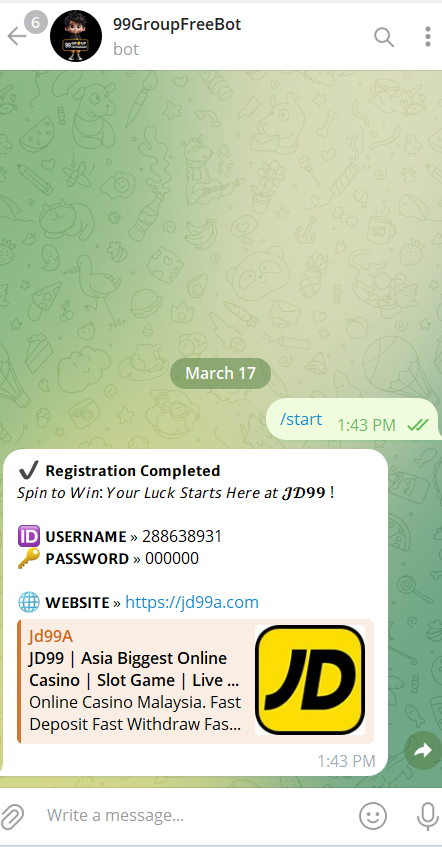 Step 1 - Register at JD99 Casino - Part 2 Step 1 - Register at JD99 Casino - Part 2