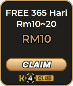 Freecreditrm - K4CLUB Free Credit 365 - Banner Freecreditrm - K4CLUB Free Credit 365 - Banner