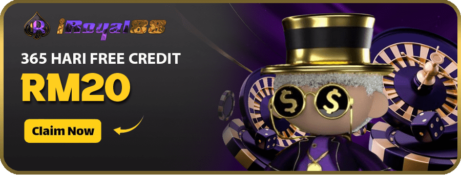 Freecreditrm - iRoyal88 Free Credit 365 - Banner