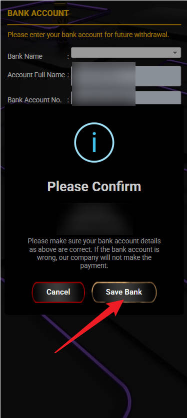 Step 2 - Register at iRoyal88 Casino - Free Credit Slot - Part 2