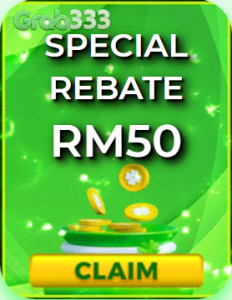 Freecreditrm - Grab333 Special Rebate RM50 - Banner