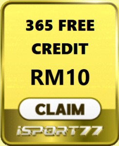 Freecreditrm - iSport77 Free Credit 365 - Banner