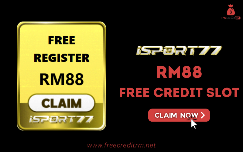 Freecreditrm - iSport77 Free Credit Slot