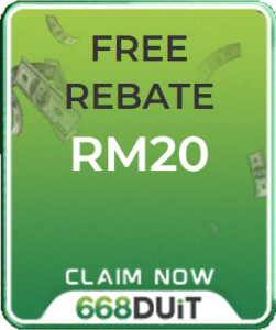 Freecreditrm - 668Duit Free Rebate - Banner