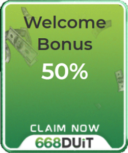 Freecreditrm - 668Duit Welcome Bonus - Banner