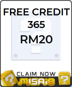 Freecreditrm - Misai8 Free Credit 365 - Banner