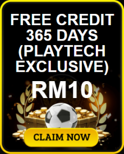 Freecreditrm - Sepak888 Free Credit 365 Playtech Exclusive - Banner