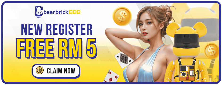 Freecreditrm - Bearbrick888 Free Credit Slot - Banner