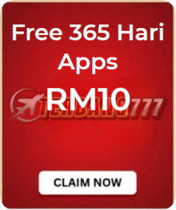Freecreditrm - Terbang777 Free Credit 365 Apps - Banner
