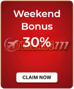 Freecreditrm - Terbang777 Weekend Bonus - Banner