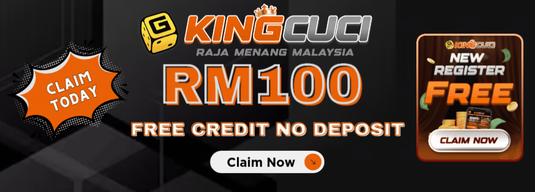 Headline Static Banner - KingCuci Free Credit No Deposit RM100 (1) Headline Static Banner - KingCuci Free Credit No Deposit RM100